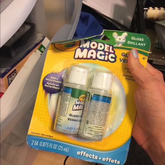 crayola model magic glossy glaze